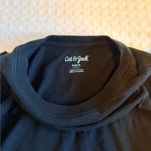 Cat & Jack Classic Black Tee